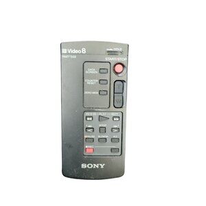 Genuine Sony Video 8 Camcorder Remote Control RMT-502 Tested and Works
